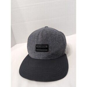 Billabong gray snapback hat for men/women  EUC